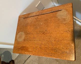 $50 Oak school desk 24x24x18