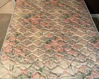 $250 Iron white full size bed 