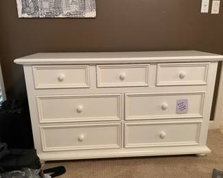 $250 White dresser made by Young America for Stanley

