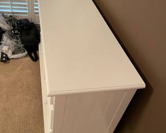 $250 White dresser made by Young America for Stanley