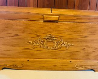 $295 Handcrafted cedar lined chest by the Big House Country Crafts in Zachary LA 42x20x25