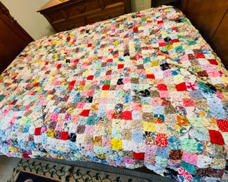 $140 Yoyo quilt blanket