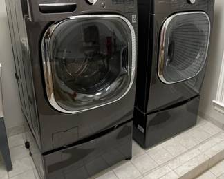 $1,500 LG Thin Q Washer & Dryer 
