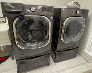 $1,500 LG Thin Q Washer & Dryer