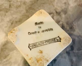 $120 Antique spice porcelain set canisters 