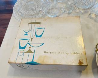 $50 Vintage glassware Libby in box