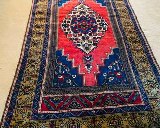 $595 Rug 10'x63"wool rug 
