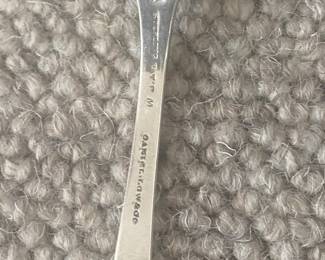 $550 Fairfax Sterling silver monogram.  43 pieces for 1174 gr or 37.74 Troy ounces. 