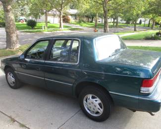1995 Plymouth Acclaim V6 very clean, one owner car, runs great super clean inside, 4 door, good tires