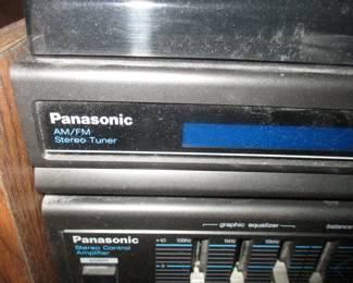 Panasonic stereo equipment 