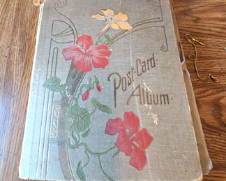 1 of 3 Pictures - Vintage Postcard Album filled With Vintage Postcards