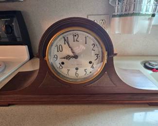 1 of 2 pictures = Seth Thomas mantel clock