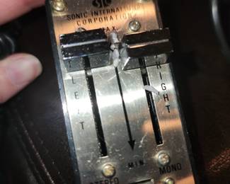 Vintage Sonic headphones