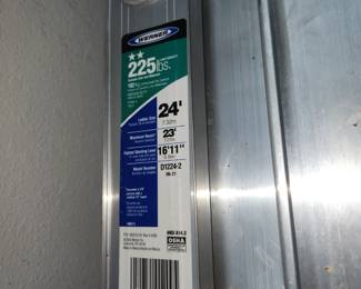 24' Werner extension ladder