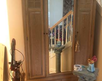 Storage cabinet armoire 