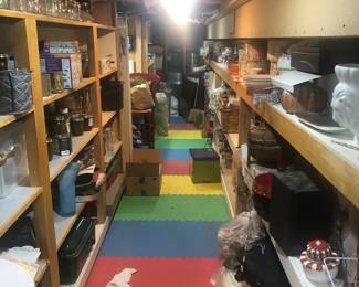 Lots of China and things for entertaining