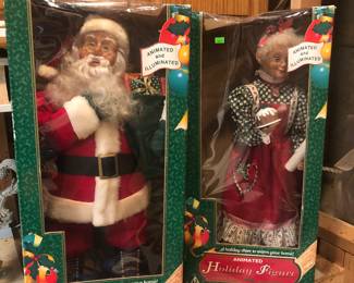 Animated Christmas Santas