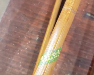 RO88 - South Bend Best-O-Luck Bamboo Fly Rod - 4 piece - missing most of the eyes - $70
