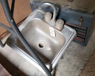 RO13 - Small Stainless Sink - $50