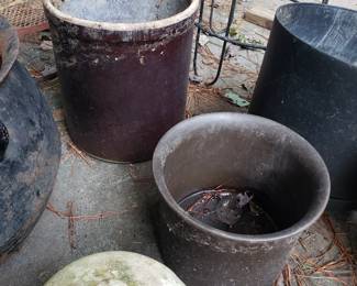 RO124 - Large Brown Crock $40. 