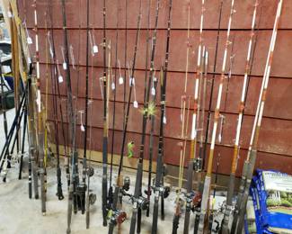 RO133 - Fishing Poles - Range from $5 - $60