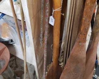 RO73 - Wood Paddles / Oars