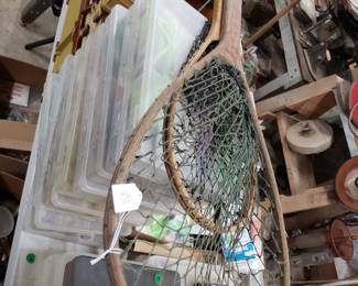 RO84 - Wood Fishing Net - $40