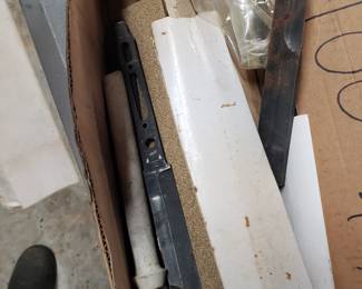 R0112 - 9 knife / dagger blanks - plus handle making supplies - $50