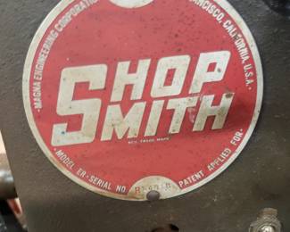 RO14 - Shopsmith Model ER - $225