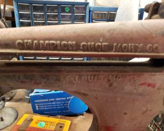 RO23 - Champion Shoe Company Leather Cutter - $100