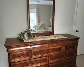 Lexington dresser with mirror