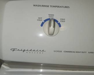Frigidaire washing machine 
