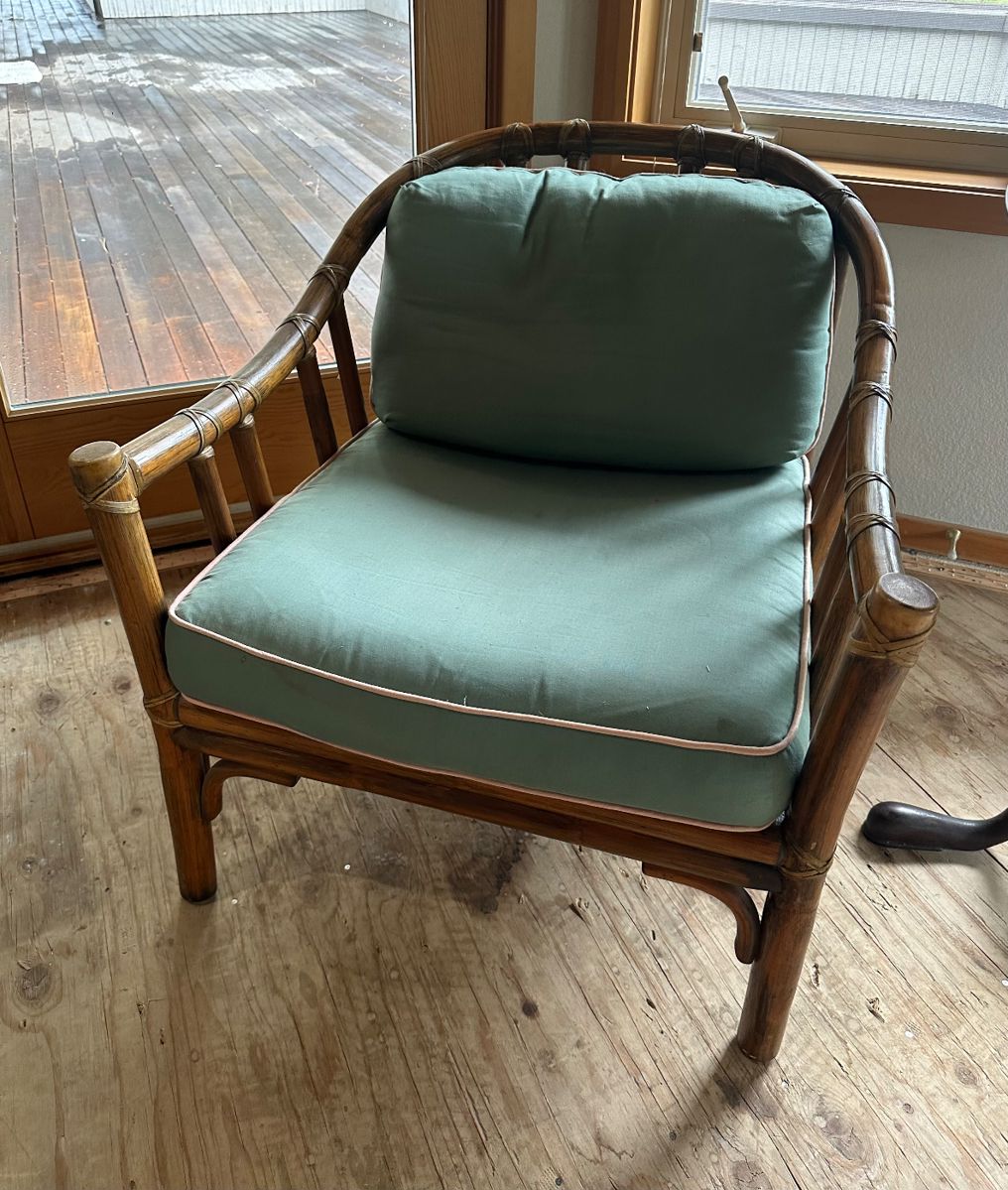 McGuire bamboo chair