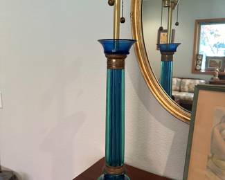 Murano glass Marbro lamp