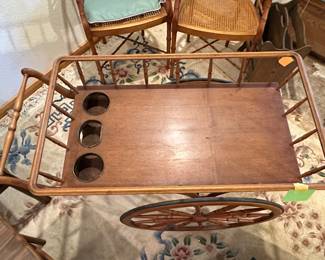 Baker mid century cocktail server