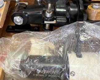 Unitron telescope with wood box from Japan