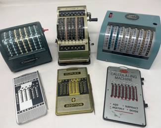 It's All Adding Up - 6 Vintage Manual Calculators - Resulta 7