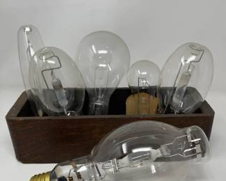 Variety of Vintage Light Bulbs