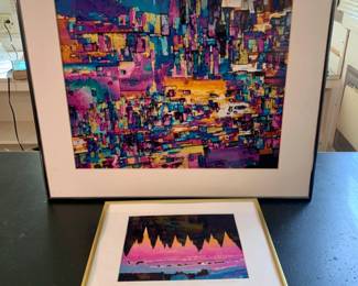 S/N Dennis Kunkle Art Prints - 46/500 & Landsat 121/500