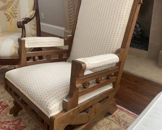 Antique bouncy rocker