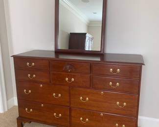 Harden 10 drawer Cherry dresser 