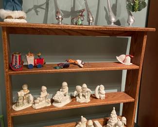 Snow babies, 
xmas ornament stands