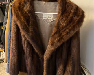 Vintage fur jacket 