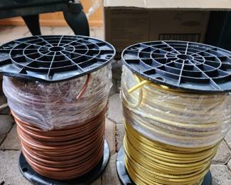 THHN 10 Stranded Wire Yellow and black