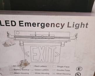LED EMERGENCY EXITS
