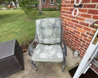 Patio chair.