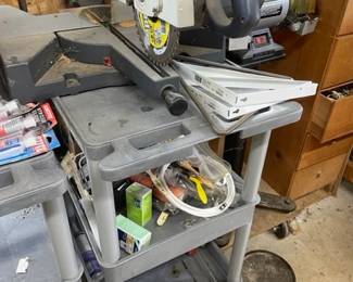 Large selection of tools.