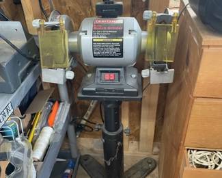 Large selection of tools.