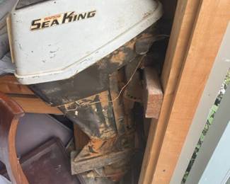 Sea King boat motor.