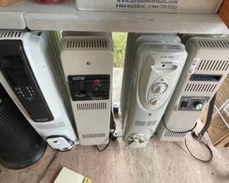 Portable heaters.